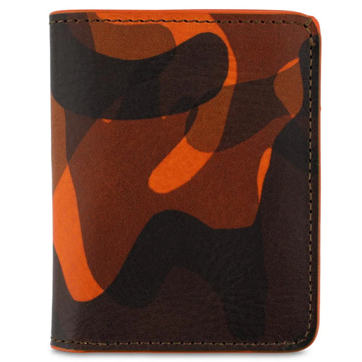 Slim Wallet | Orange Camoflauge