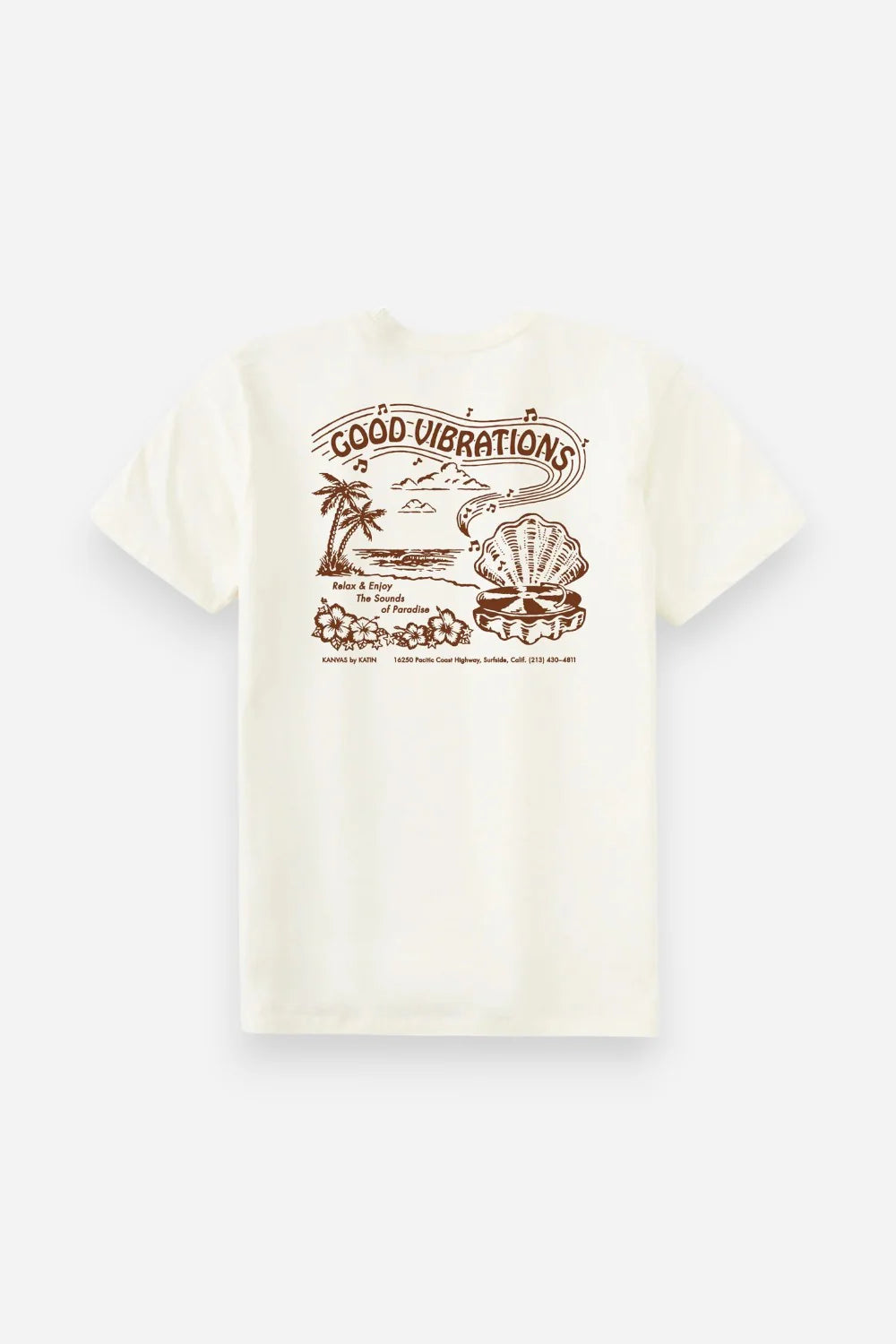 Vibrations Tee | Vintage White