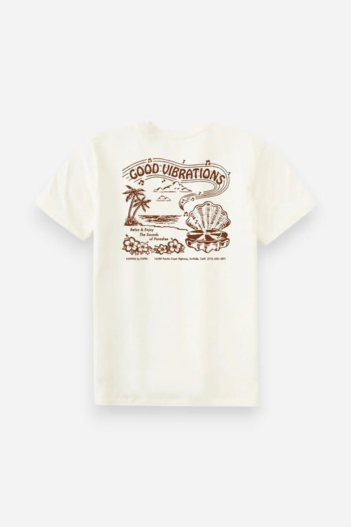 Vibrations Tee | Vintage White