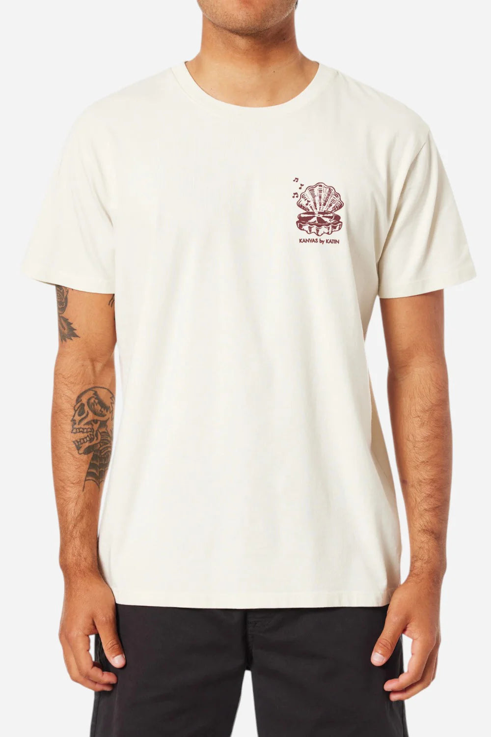 Vibrations Tee | Vintage White