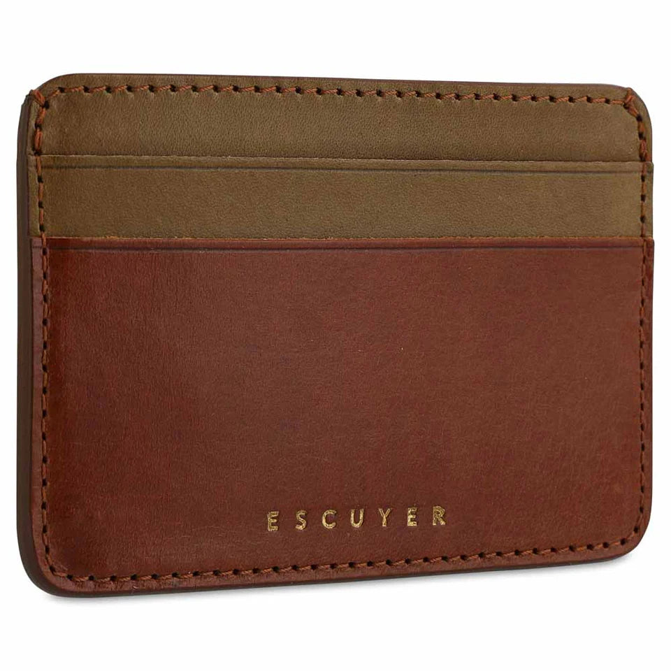 Cardholder | Cognac / Safari