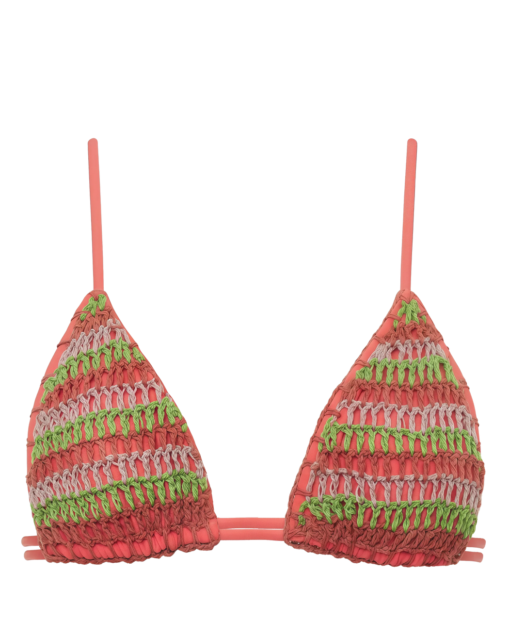 Gigi Crochet Top | Taffy Stripe