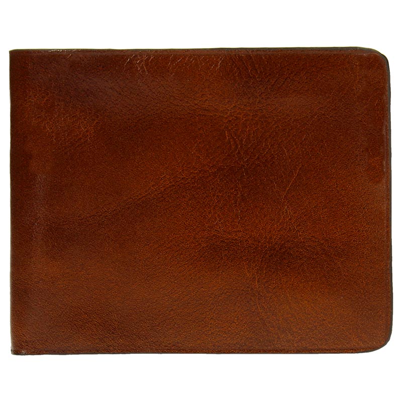 Leather Billfold Wallet | Cognac / Orange