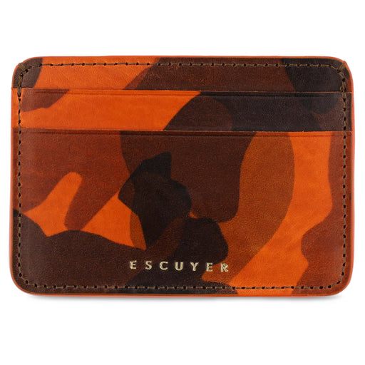 Cardholder | Orange Camouflage