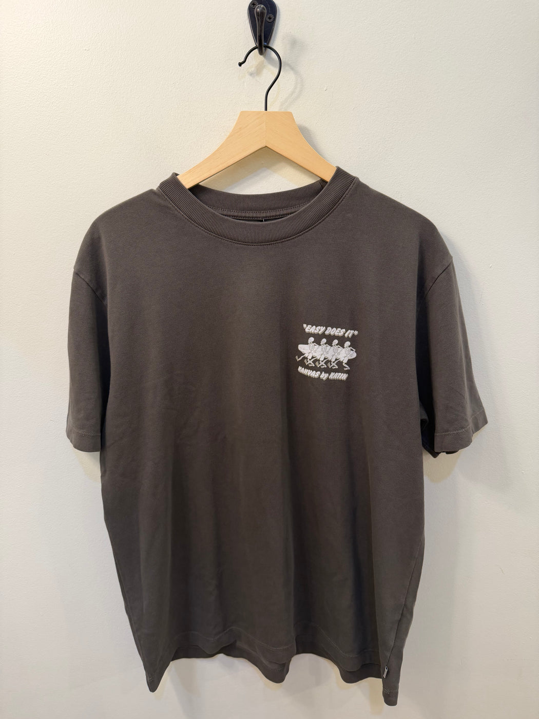 Bones Box Fit Tee | Lead