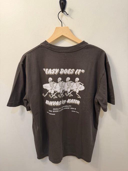 Bones Box Fit Tee | Lead