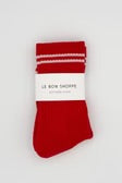 Boyfriend Socks | Red