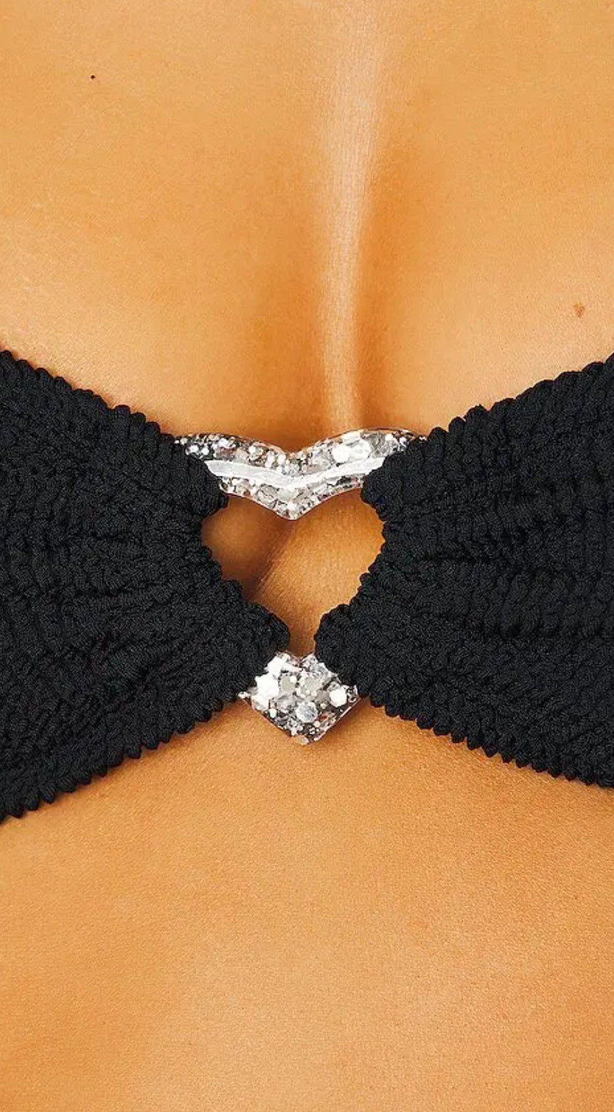Nicole Bikini | Black & Glitter