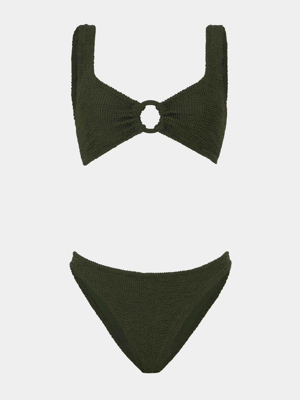 Julia Bikini | Metallic Khaki