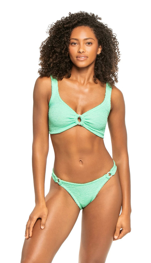 Julia Bikini | Metallic Mint