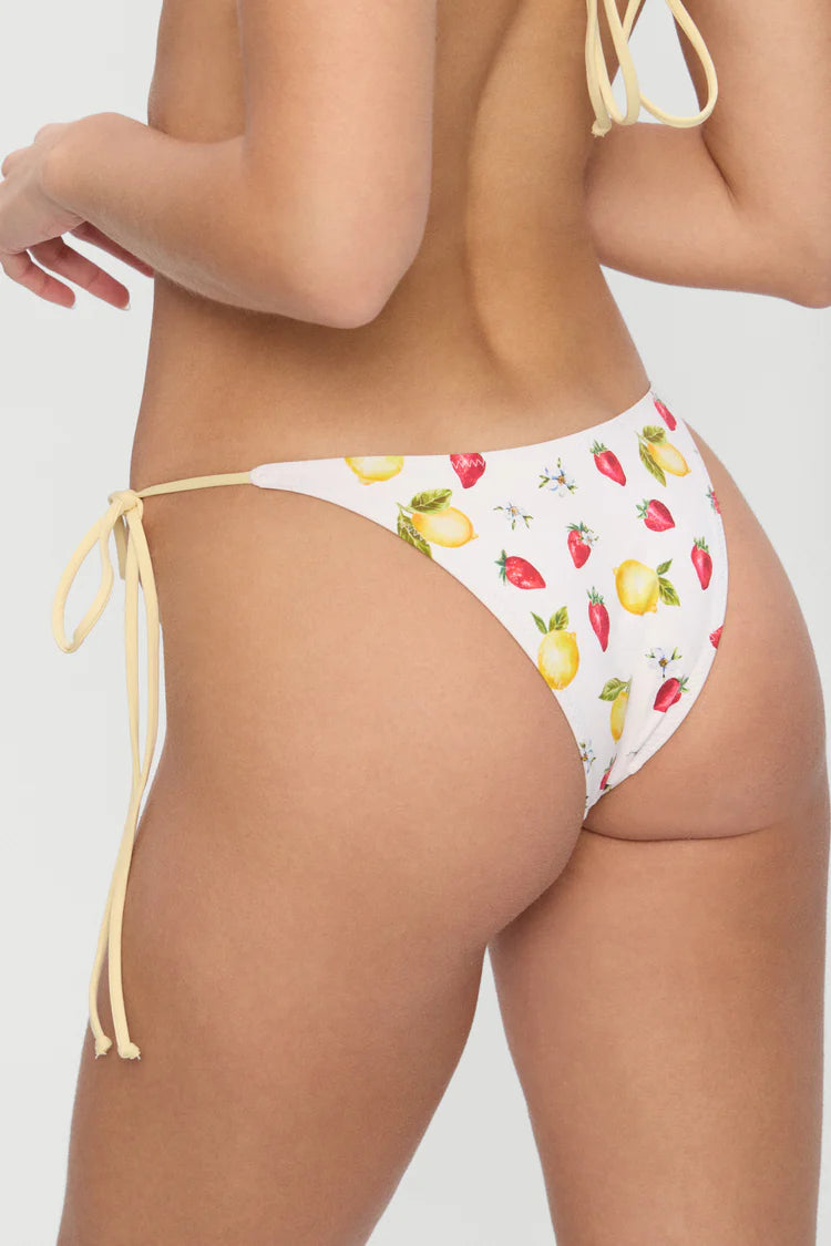 Mackenzie Cheeky String Bikini Bottom | Amalfi