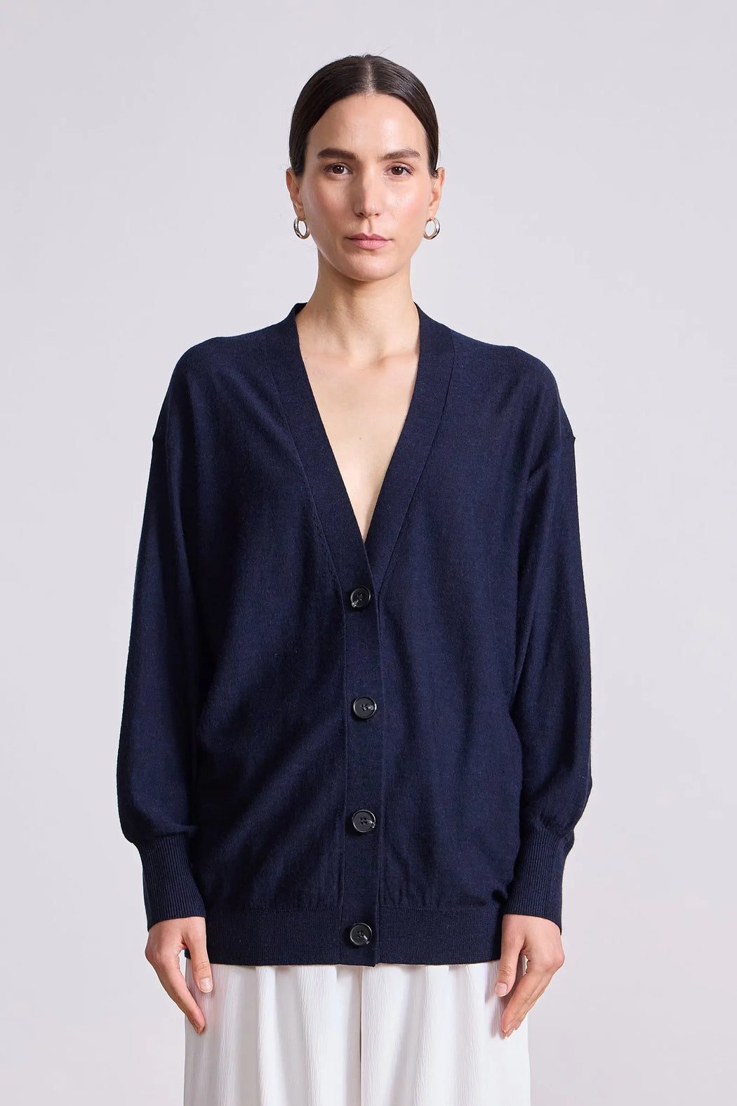 Deep Tissue Cardigan | Midnight