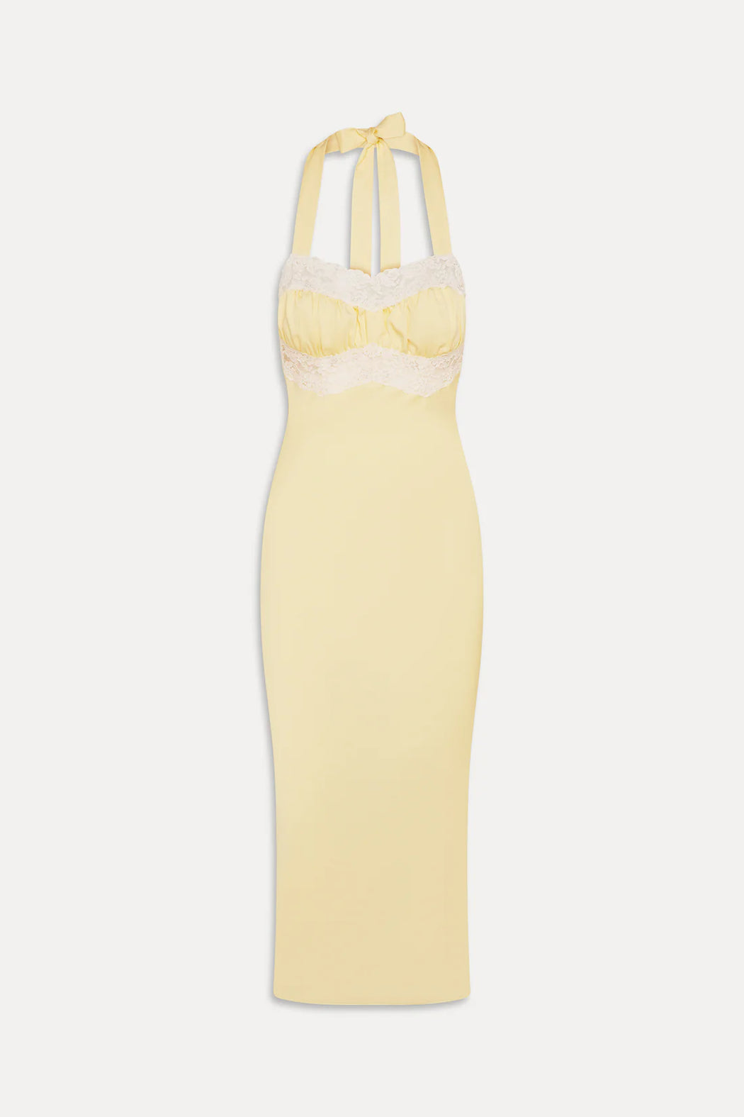 Darcy Satin Midi Dress | Whipped Butter