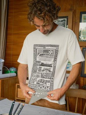 Sub Genius Tee | White