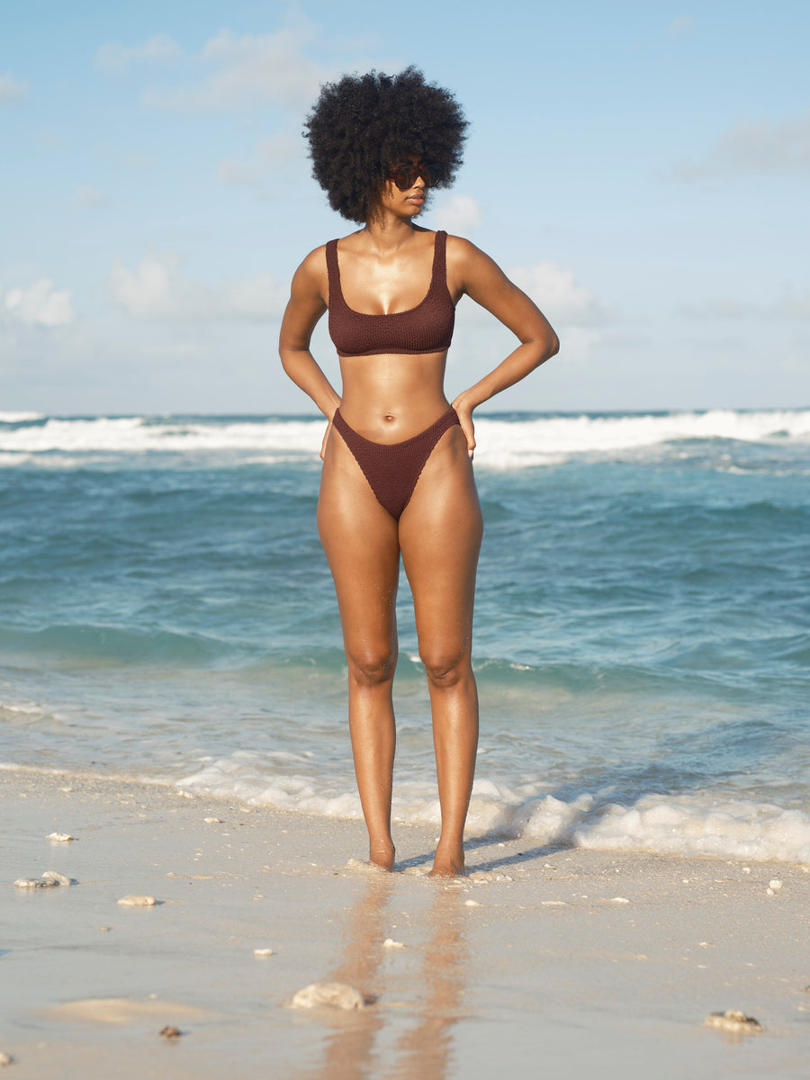 Malbec Ripple Bikini Bottom