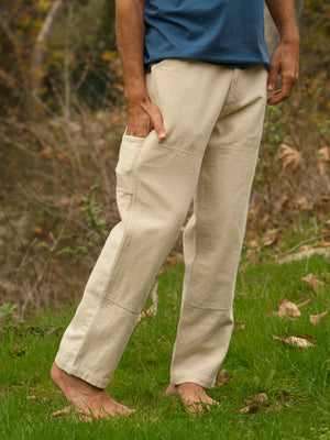 Canvas Work Pant | Natural