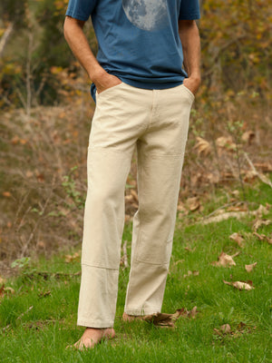 Canvas Work Pant | Natural