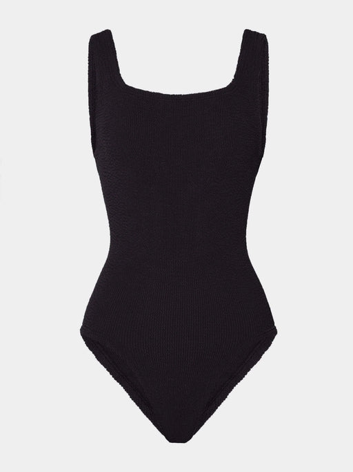 Coverage Square Neck Full Piece | Black