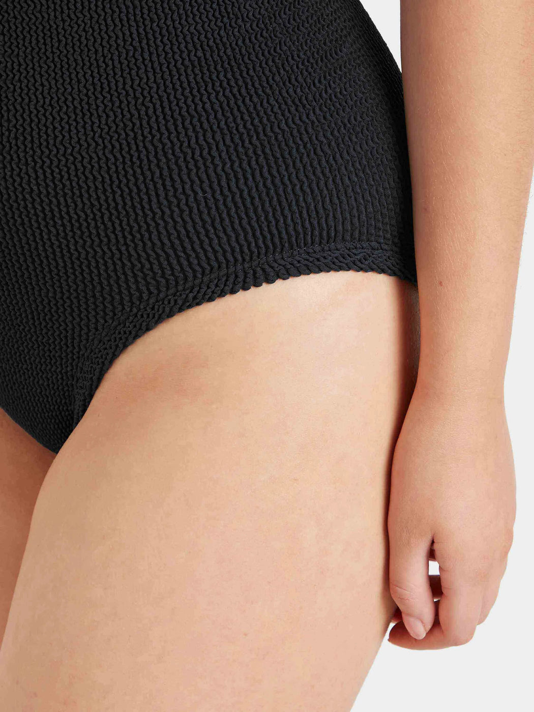 Coverage Square Neck Full Piece | Black