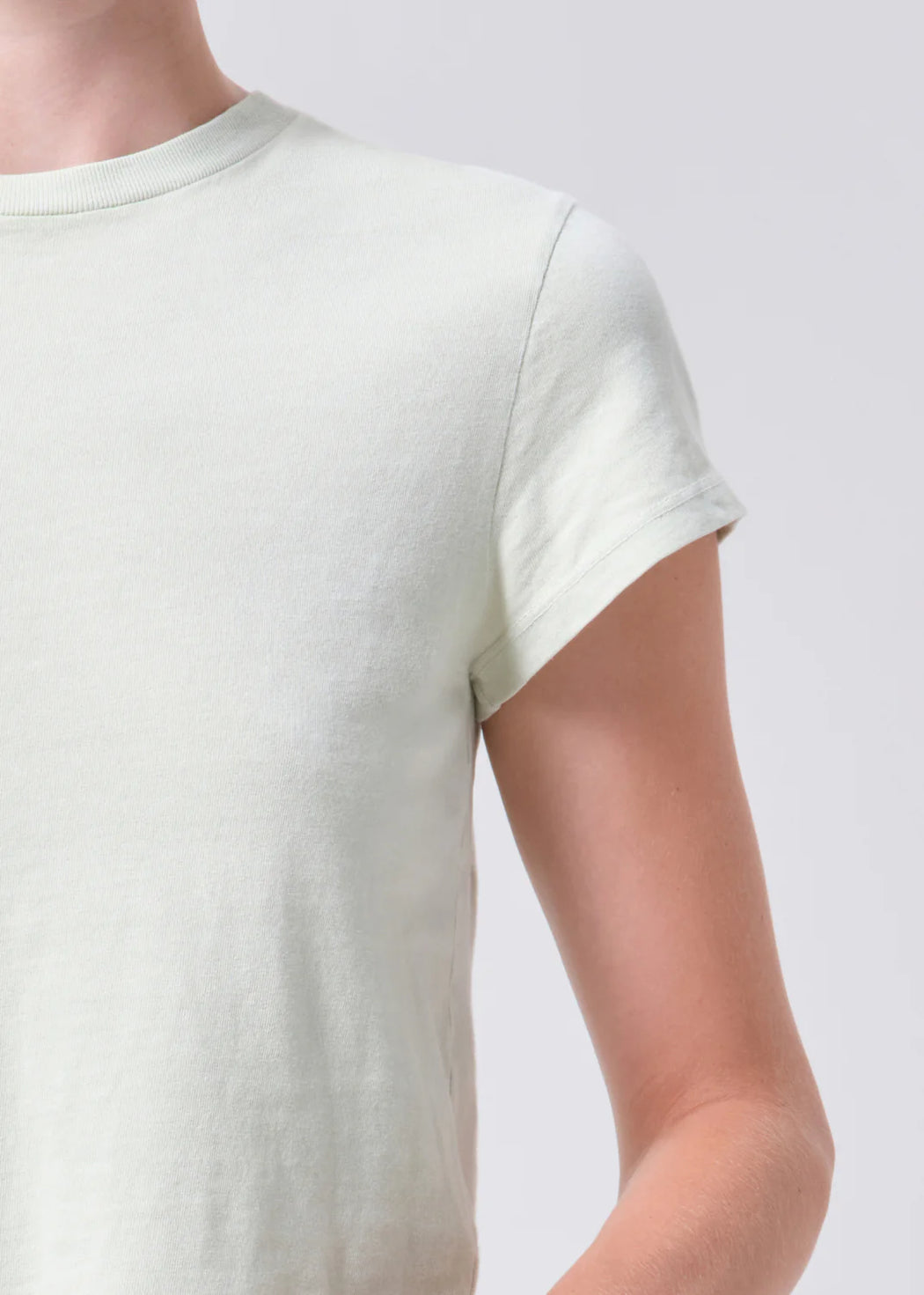 Adine Tee | Mint Cream