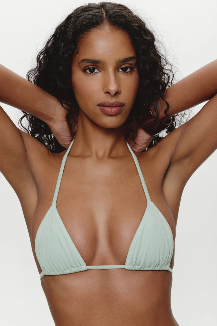 Nick Ribbed Top | Minty