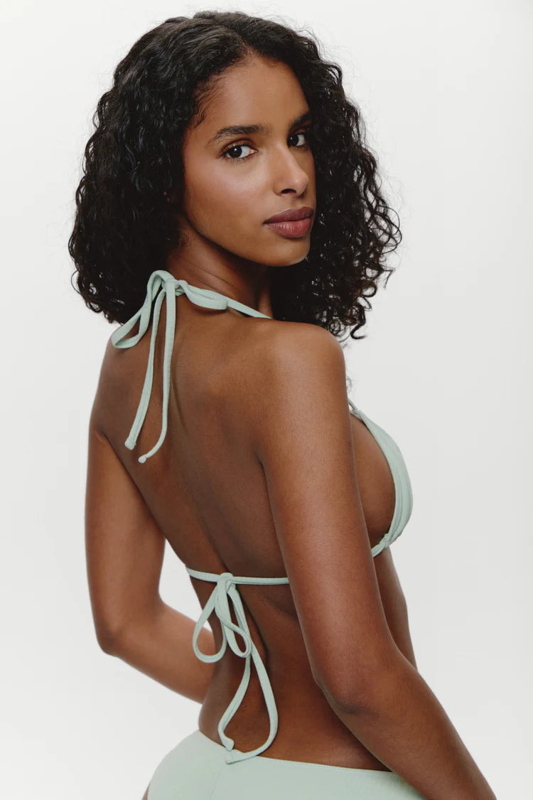 Nick Ribbed Top | Minty