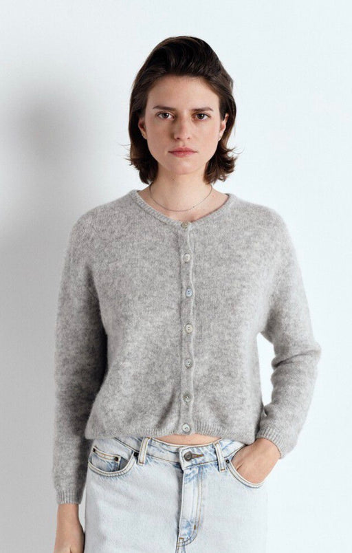Womens Cardigan Vitow | Light Grey Melange