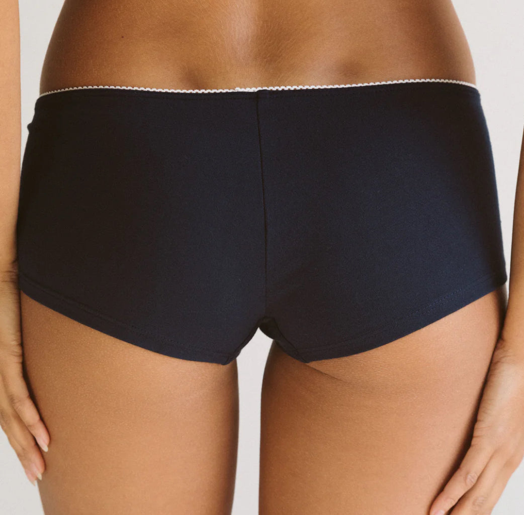 Low Rise Shorty Boi Brief | Navy