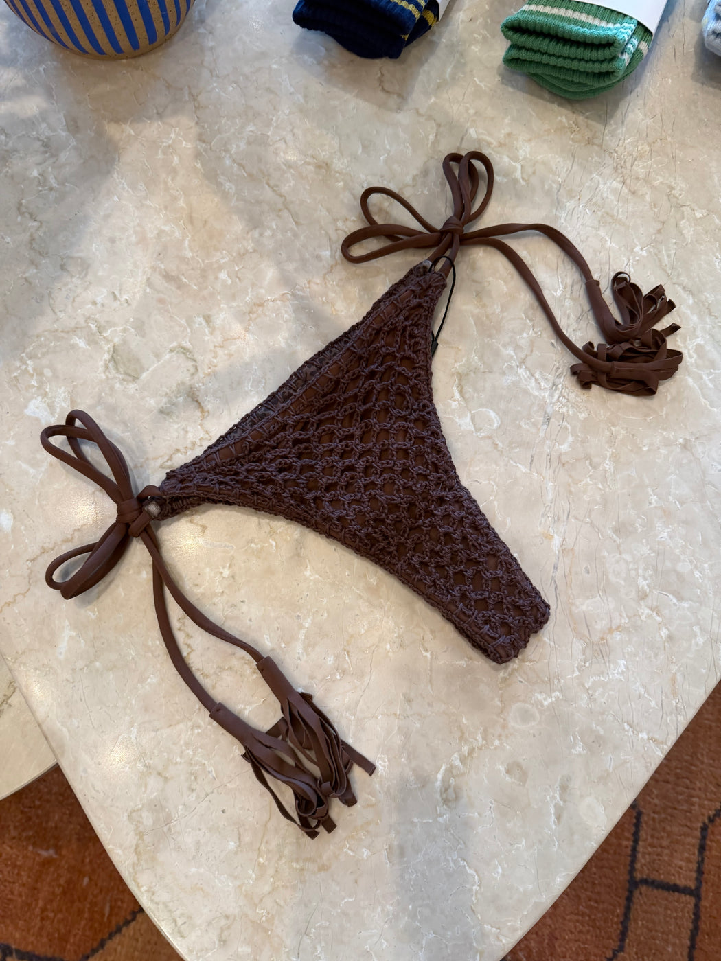 Lauie Crochet Bottom | Rum