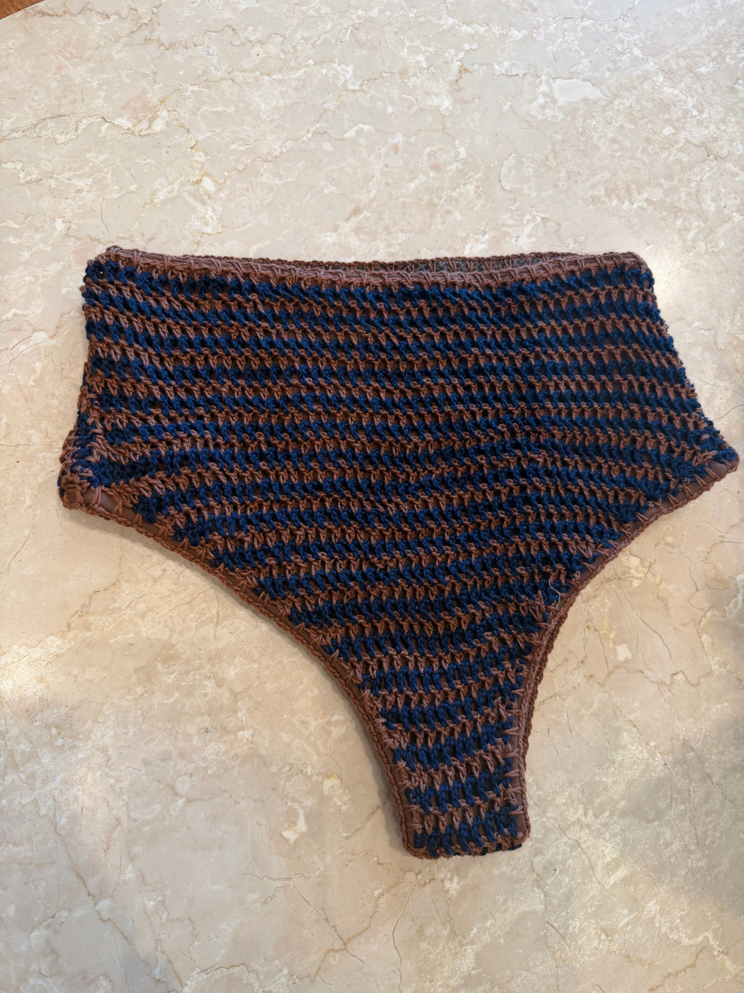 Fiore Crochet Bottom | Rum Stripe