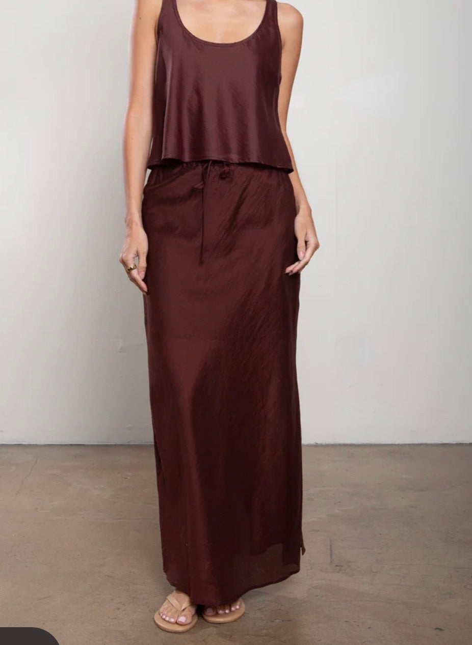 Romy Skirt | Chocolate Gossamer