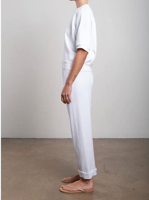 Leon Sweatpant | White