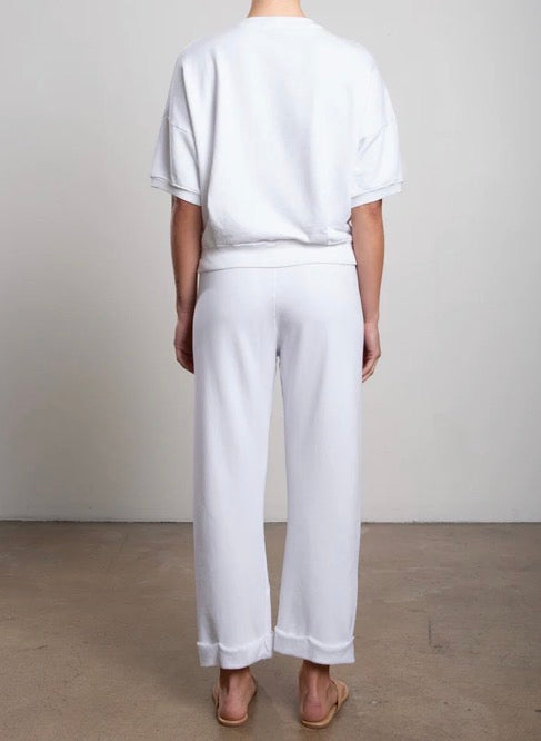 Leon Sweatpant | White