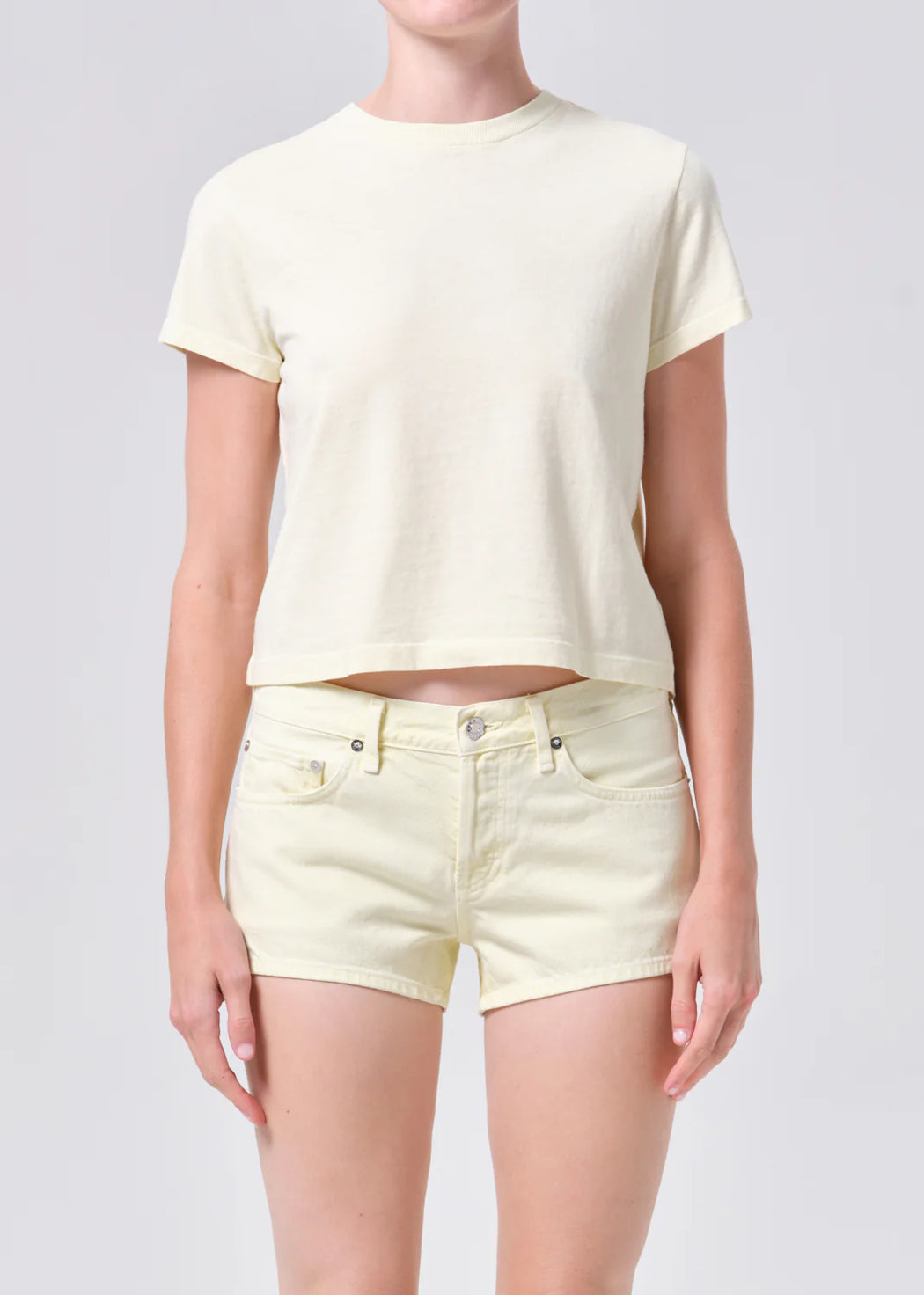 Adine Tee | Lemon Drop