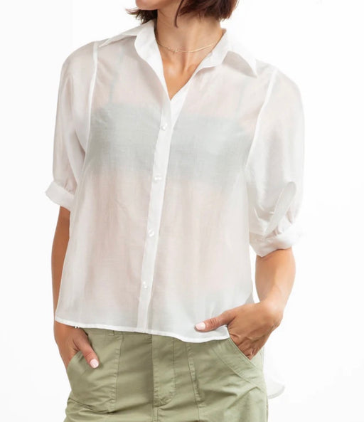 Claude Shirt | White Gossamer