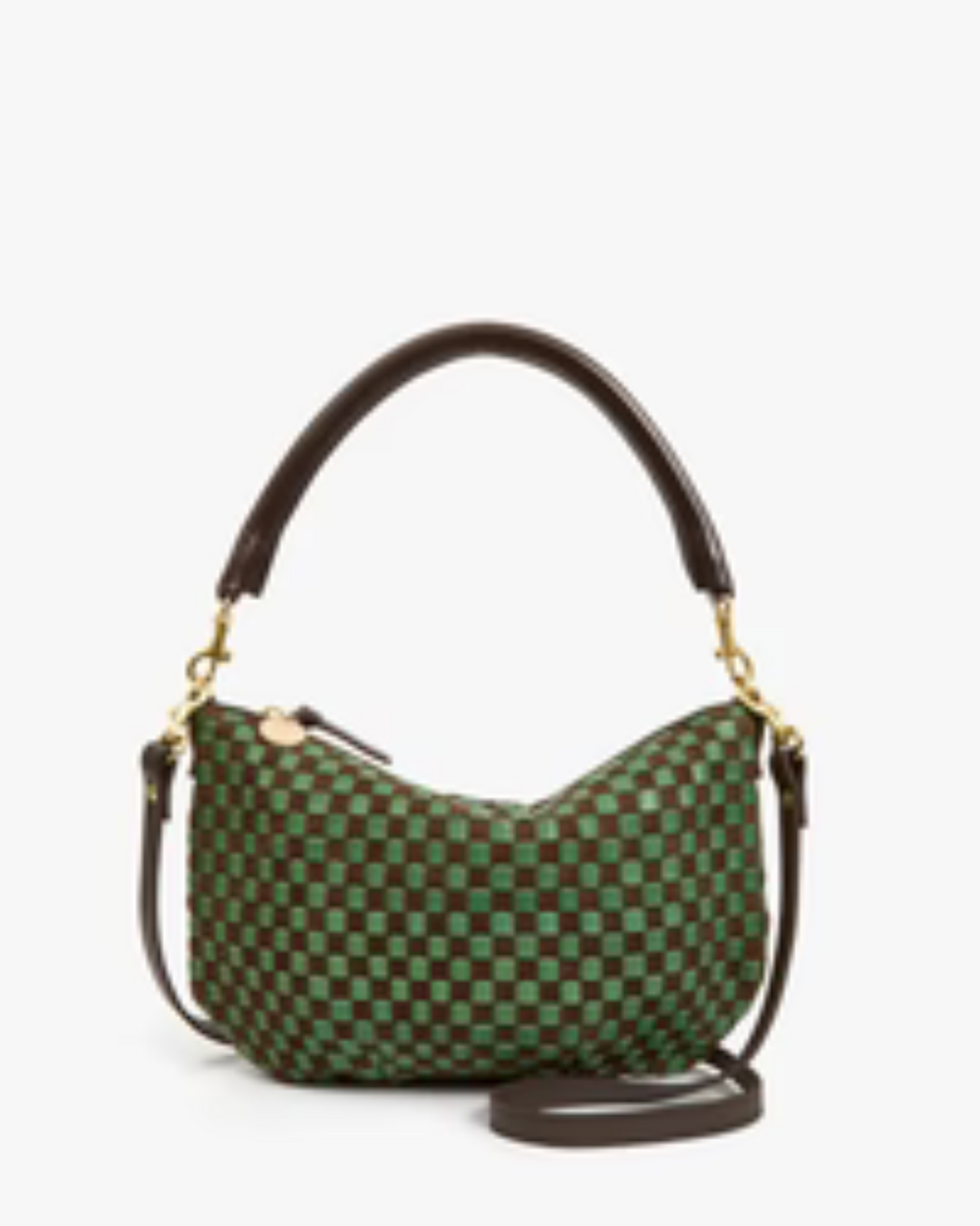 Petit Moyen | Deep Pine / Chocolate Woven Checker