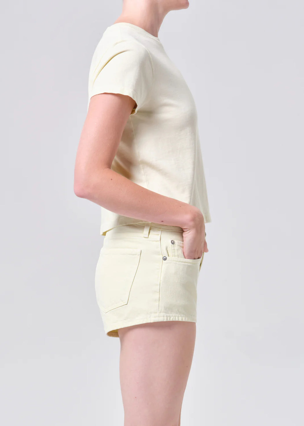Adine Tee | Lemon Drop