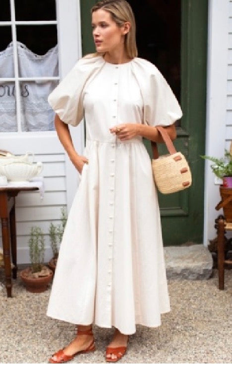 Bastille Dress | White Swan