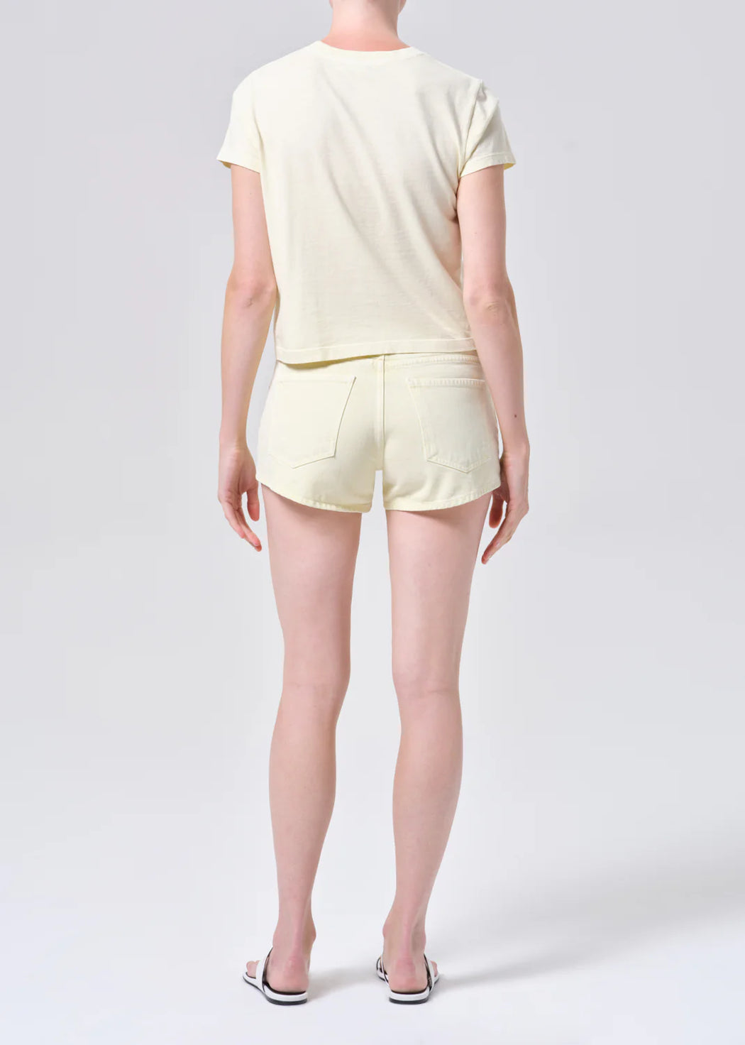 Low Rise Parker Short | Lemon Zest