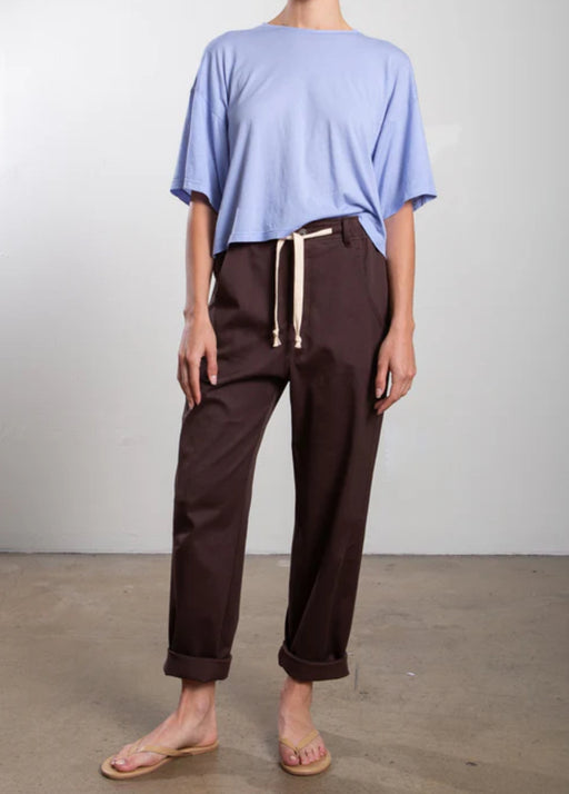 Claire Pant in Cotton Twill | Bittersweet