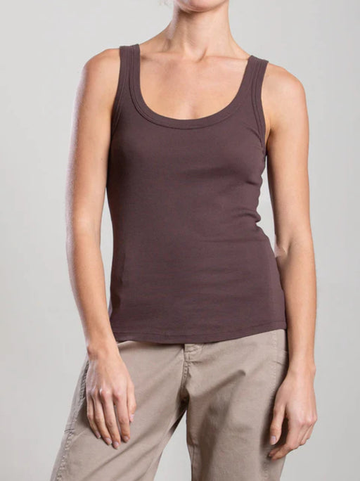 Cass Tank Light Weight Rib | Bittersweet