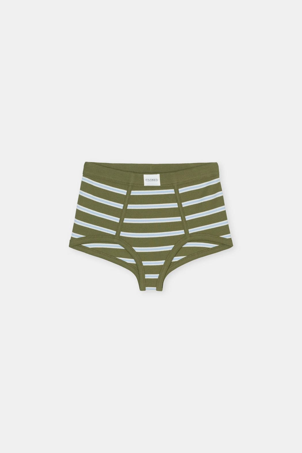 Striped Briefs | Hunter Green