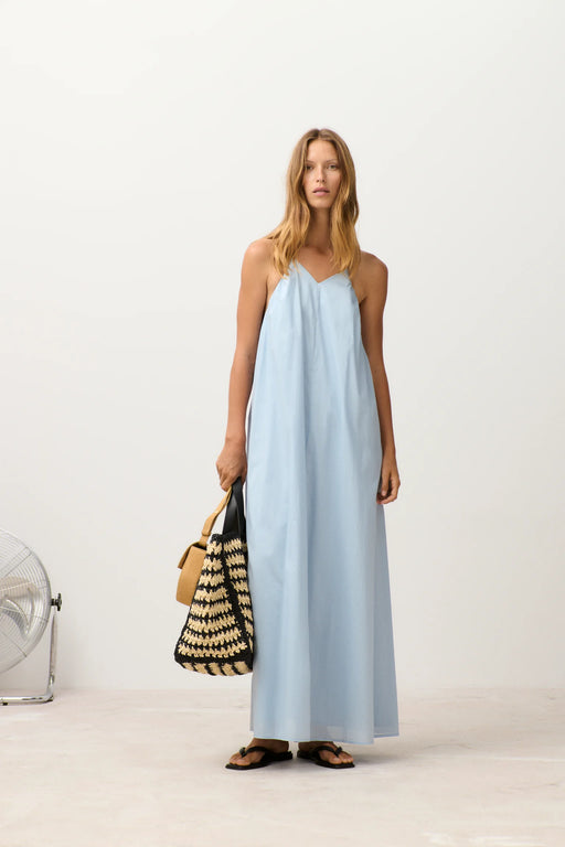 Strap Dress | Dove Blue