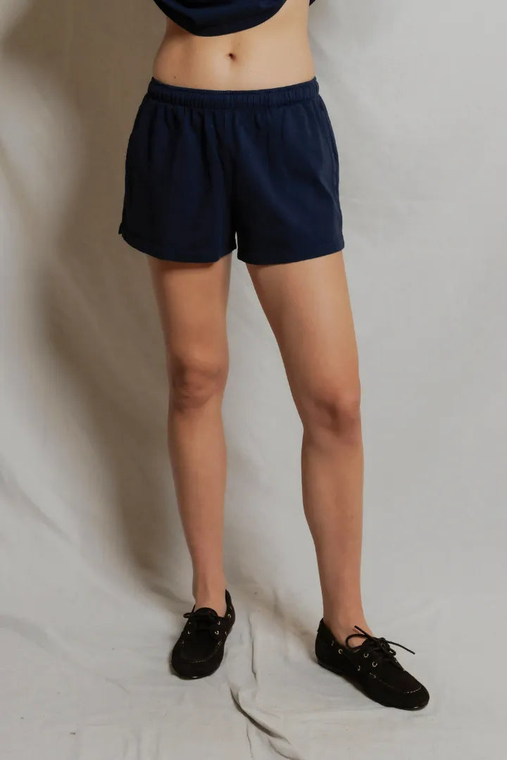 Liz Jersey Short | Navy