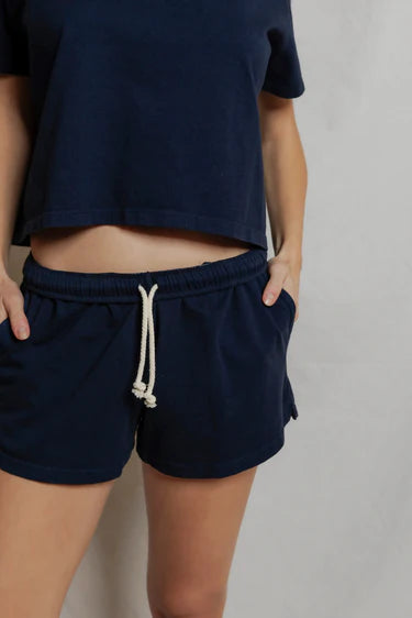 Liz Jersey Short | Navy