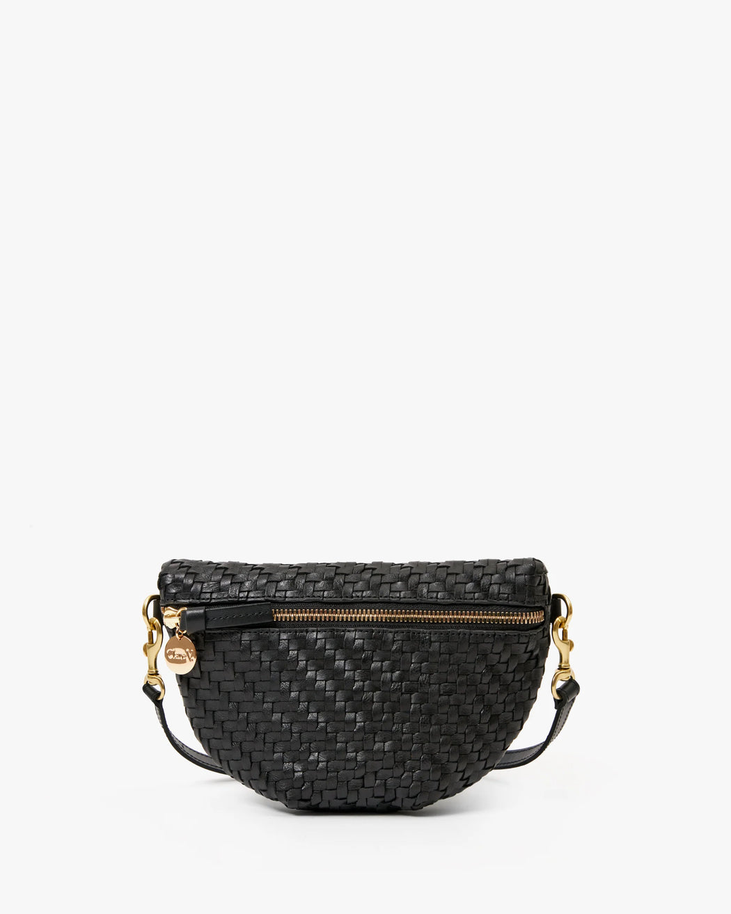 Petite Fanny| Black Woven Zig-Zag
