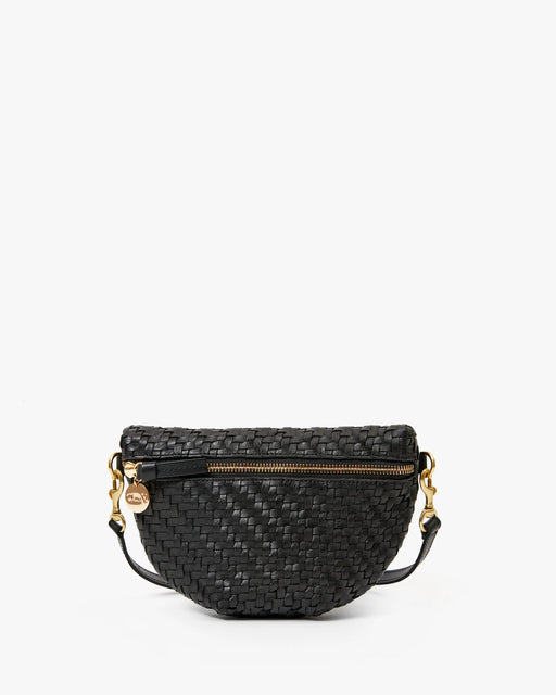 Petite Fanny| Black Woven Zig-Zag