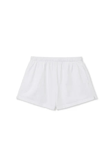 Liz Jersey Short | White