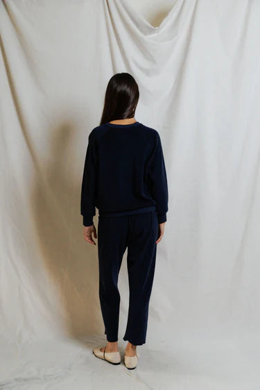 Saylor Loop Terry Sweatshirt | Navy