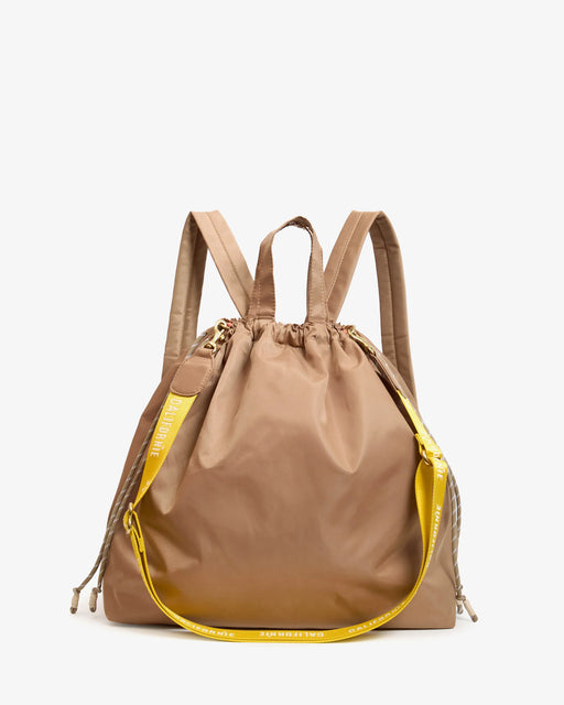 Sac Tout Backpack | Latte Nylon Twill